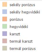 3.4. ábra: Vízbázisok elhelyezkedése Törökbálinton és közelében (forrás: geoportal.vizugy.hu/vizgyujtogazd02) A felülvizsgált Országos Vízgyűjtő-gazdálkodási Terv alapján, az 1-9.