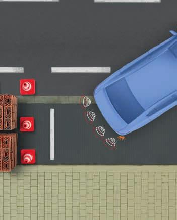 Parkolássegítő Az Aurisszal ugyan igazán könny a parkolás, de még egy tágas helyen is jól jön a Toyota parkolássegítő által nyújtott