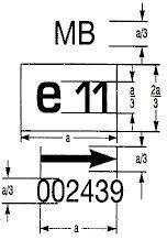 198 / 681 2018. 01. 17. 13:28 A fenti EK alkatrész-típusjóváhagyási jelet viselő fényszórót a 00243. szám alatt Hollandiában (e4) hagyták jóvá jelen meléklet III-A. Része szerint.