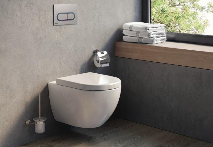 Uni Chrome WC újdonság Az Uni Chrome WC csészék megfelelnek a legmagasabb higiénia