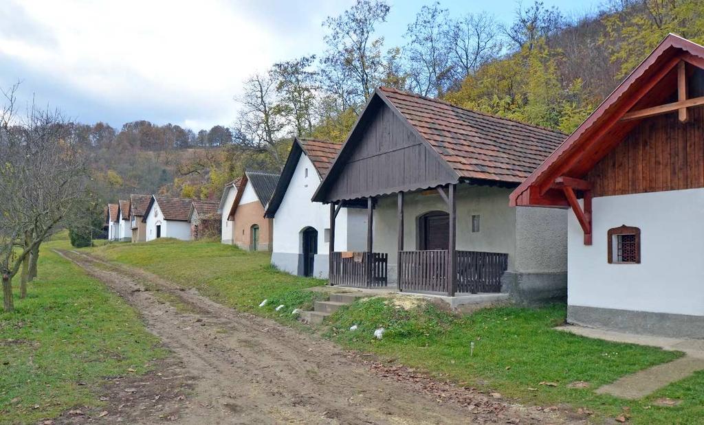 Sajóivánka bemutatása 29 KÜLTERÜLETI TÁJÉRTÉKEK PINCÉK Az emberi jelenlét és táj viszonya elsősorban az épületekben ölt