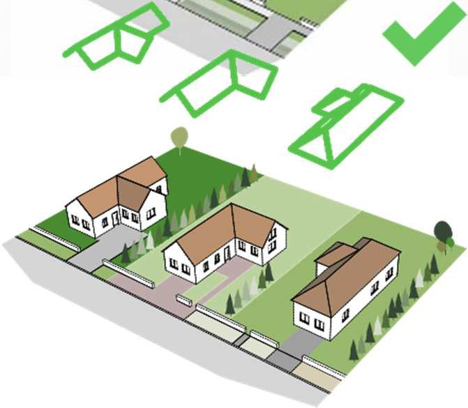 A meglévő állapot feltérképezése nem korlátozódhat kizárólag a saját ingatlanunk területére, mivel a közvetlen környezetet, illetve tágabb kitekintésben a település(rész)i adottságokat is kötelező