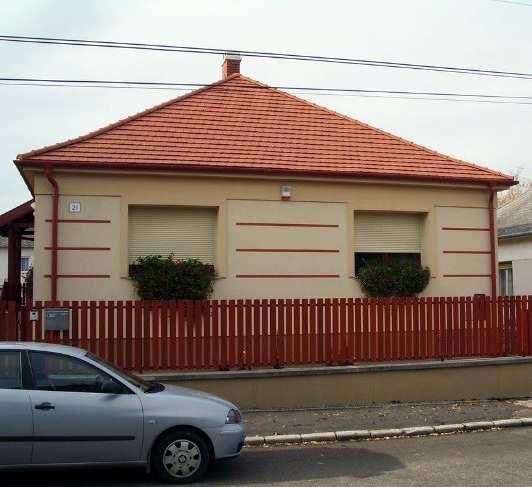 település épített környezete.