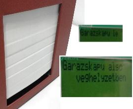A fel-le mozgatást egy elektromotor végzi H híd relés kizáró vagy feltétellel. [2] 5. ábra: Garázs FBD programja 4.