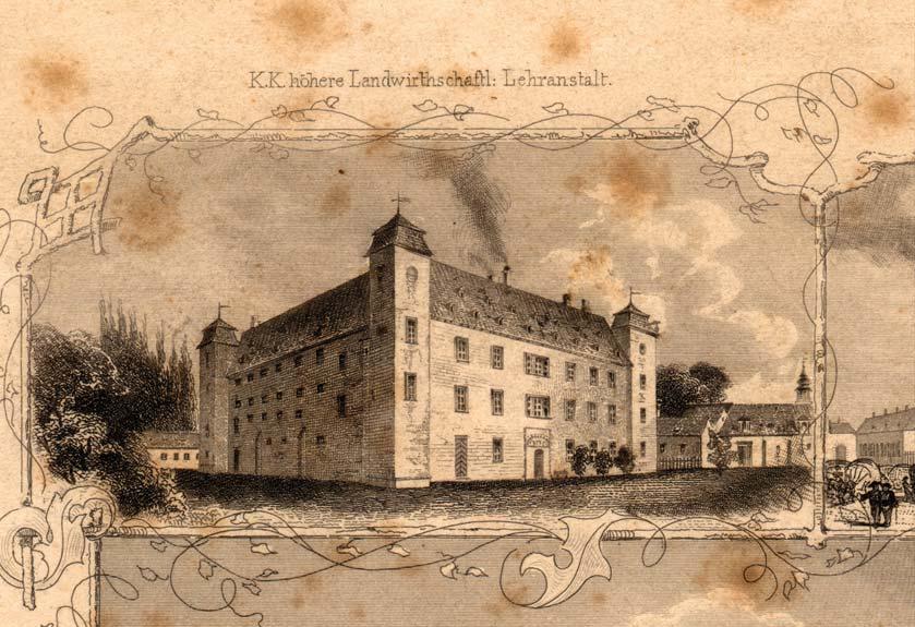 162 A kultúra más hordozói is megjelennek Az óvári vár egy 1850-es metszeten Terjeszkedõ közhivatalaink, valamint a fõhercegi uradalom nyomtatvány szükséglete mellett a lakosság egy része is