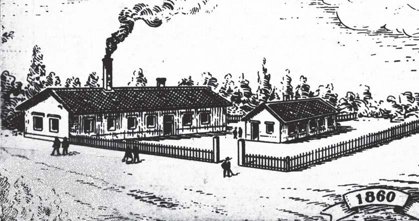 192 A Pabst Krauss üzem Az 1850-es évek második felében Pabst Henrik és Krauss Frigyes gépjavító mûhelyt nyitott Mosonban (1856).