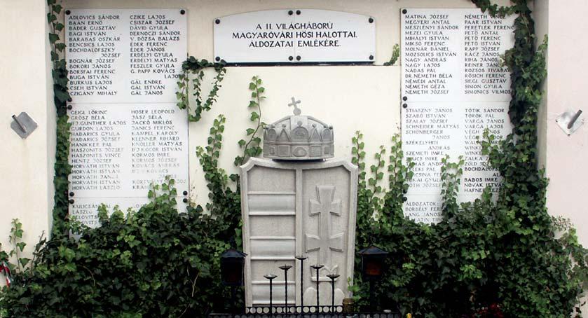 sen 51 tért haza. A zsidóság veszteségének mértékét még 1945-ben sem lehetett teljesen látni, hiszen csak ezután kezdték a Mosonmagyaróvár környéki tömegsírok feltárását.