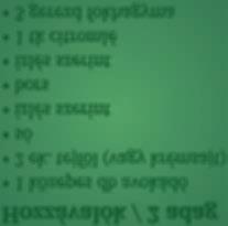 www.varpalotainfo.hu 3. AVOKÁDÓKRÉM Hozzávalók / 2 adag 1 közepes db avokádó 2 ek.
