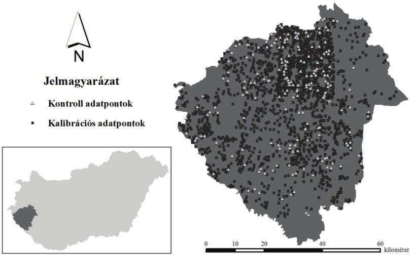 Talajok szervesanyag-készletének nagyléptékű térképezése regresszió krígeléssel 221 1.