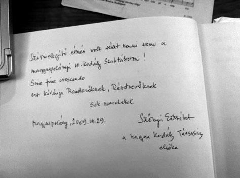 szakmai találkozót. Nagy Tiborné Nyári Ágnes kezdettől fogva szervezi a szaktábor programjait, az előadókat.
