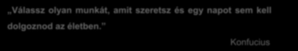 A munka az ember alapvető szükséglete.