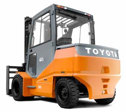 Toyota Traigo 80 80 voltos, 4 kerekű targonca Toyota Traigo HT 80 voltos, 4 kerekű targonca Robusztus kialakítás nehéz terhek