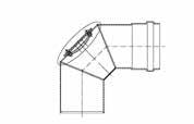 PL cél rendszer pellet tüzeléshez (PL) DN 80-100 mm Hosszelem 200mm Ød Kód cél - fekete lakk Falvastagság 1,2mm B 80 IPLRM08 3 750 200 50 - - - 100 IPLRM01 4 440 200 50 - - - Hosszelem 450mm Ød Kód B