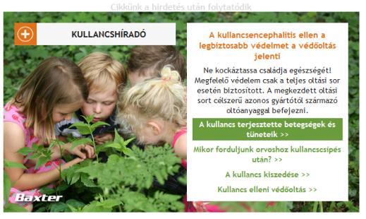 kép és külső link megjelenítése a cikkekben A cikk a releváns aloldalon elérhető 1