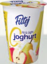 Zamatos Fittej gyümölcsjoghurtok extra gyümölccsel, 0% zsír és hozzáadott cukor nélkül!
