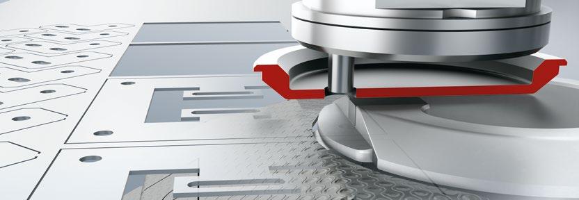 10 Termékek TruMatic 1000 fiber TruMatic 01 03 Delta Drive a stancolófej repül Kompakt és dinamikus az okosan megtervezett hajtásrendszert teljesen újragondoltuk.