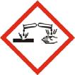 Oldal 2/10 Figyelmeztetések: Danger A figyelmeztető mondatok: H314 Súlyos égési sérülést és szemkárosodást okoz. Óvintézkedésre vonatkozó mondatok: P264 A használatot követően a(z).