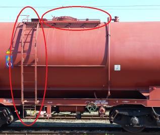 3.5 Tartály biztonság Tartálykocsi átfejtése Kombinált biztonsági szelep A biztonsági szelep a naphatás, vagy egyéb környezeti hőhatások következtében történő nyomás megnövekedést kezeli le.