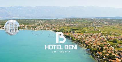 3 éj alatt rövid tartózkodási felár fizetendô: 30%. AKCIÓ! 06.16-ig és 09.15-tôl 6 éjszakát fizet, 7-et kap! Zadar Hotel Beni*** Fekvése: a szálloda 22 km-re található a történelmi és kulturális Új!