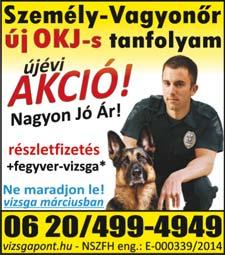 végén elindul. Forrás: hiros.hu OKTATÁS BOLTI eladó, Boltvezető, Szakács, Cukrász, Pincér, Vendéglátásszervező, Vendéglátó üzletvezető, Vendéglátó Eladó, Aranykalászos Gazda OKJ tanfolyam.