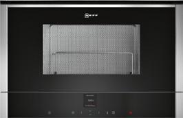 Melegen tartó fiók, 14 cm-es beszerelési magassággal, 60 cm-es helyre, Push&Pull nyitás és zárás C15MR02N0 Kompakt beépíthető sütő integrált mikrohullám funkcióval, Shift Control - gyors menük