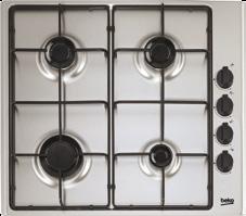 zone, 60 cm-es kivitel, zónák teljesítménye: 2,5 kw, 18 főzési szint zónánként, maradékhő kijelzés, elektronikus gyerekzár, túlmelegedés védelem, automatikus kikapcsolás, gyors