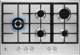 49 990 Ft Wok égő Wok égő 75 cm széles Edzett üveglap KGS75665SX 75 cm széles gáz főzőlap, 5 gázégő( 1 WOK égő), 2 öntöttvas edénytartó, frontkapcsolós, egykezes szikragyújtás