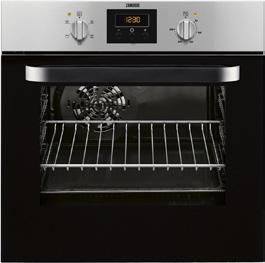 sütő, Tisztítás: aqua clean tisztítás, Vezérlés tekerőgombokkal + 3 gombos panellel, A energiaosztály, 56 l-s sütőtér, 2 rétegű