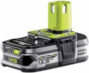 nagyobb tartósságért Akár 426 db 4x4 mm csavar behajtása RCD182 géppel teljes 1,5 Ah Lithium+ akkumulátor nagyobb teljesítményt, hosszabb működési időt és hosszabb élettartamot biztosít, mint a