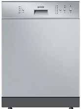 94 MOSOGATÓGÉPEK GI 60110 X Beépíthető mosogatógép GV 65315 Built-in dishwasher Termékleírás Maximális csatlakozási vízhőmérséklet: 60 C Maximális csatlakozási vízhőmérséklet: 60 C Vezérlés Programok