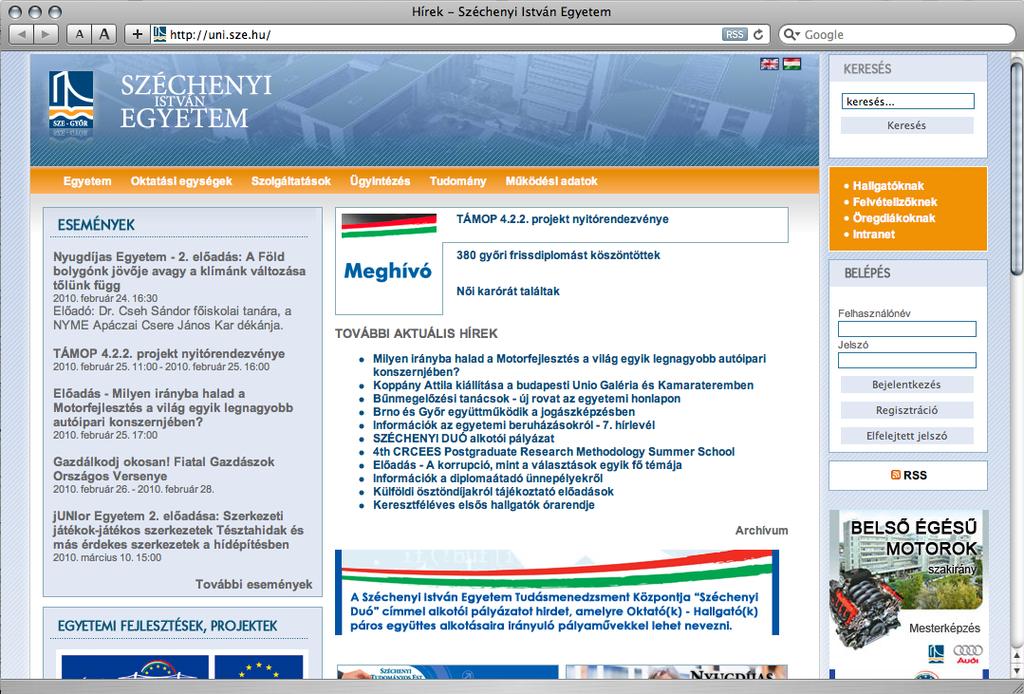 Homepage