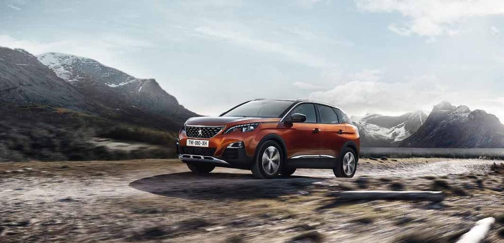 MARADJON URA A HELYZETNEK Az új Peugeot 3008 szabadidő-autó szívesen merészkedik úttalan utakra is a továbbfejlesztett kipörgésgátlónak* (Advanced Grip Control) köszönhetően.