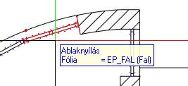 (alapbeállítása narancssárga) lesz ábrázolva alaprajzban, nézetekben és perspektívákban.