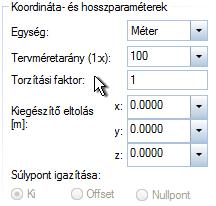 Telepítés, alapok Adatcsere más programokkal 255 Mértékegységek és hosszak igazítása A konvertálás során három paraméterrel befolyásolhatja, hogy a forrásrendszer mértékegységei miként legyenek a