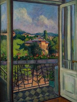 Berkes Antal (1874-1938) Párizsi utca / Paris street 39,5 x 50 cm Berkes A.