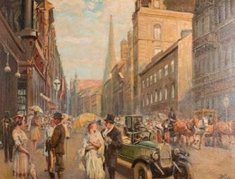 15. Kukovetz Nana (1885-1919) Római táj / Landscape of Rome 42,5 x 55 cm Kukovetz Nana Ro.