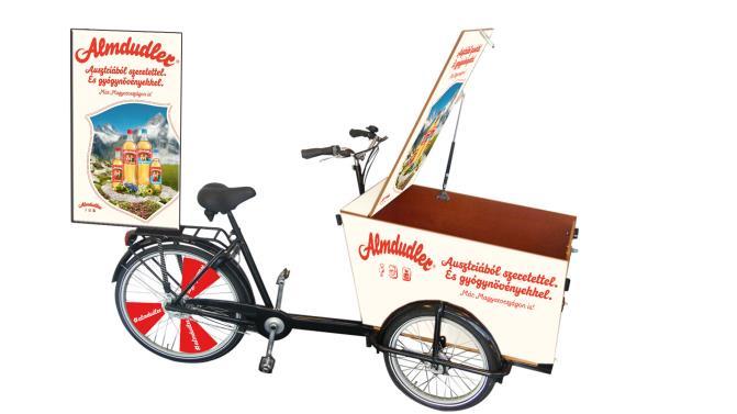 SAMPLING-BIKE környezettudatos megjelenés