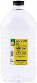 ÁLLANDÓAN ALACSONY ÁRON TUTI TIPP IONCSERÉLT VÍZ PET, 5 l, 40