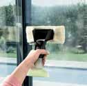 2 Permetezés Először nedvesítse be az ablaktáblát a tisztítószerrel legjobb