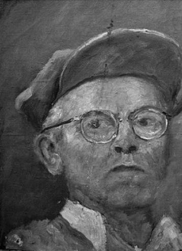Képzőművészeti alapismereteit Olgyay Ferenc (1872 1939) Sárvári Szabadiskolájában szerezte meg, tagja volt a Szent Márton Céhnek.