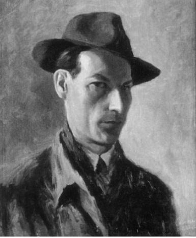 Krieg Ferenc (1921 2013) szomorú tekintetű önarcképe meghitt önvallomás, hisz az alkotót több viszontagság
