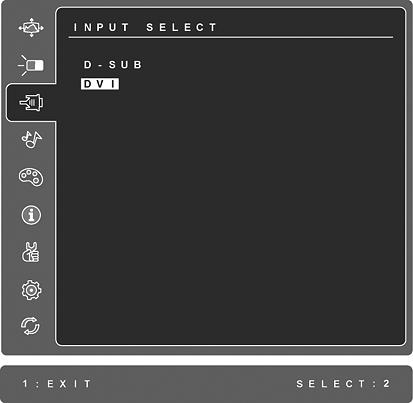 Main Menu (Főmenü) vezérlések A fel és le gombok használatával állítsa be az alább felsorolt menüpontokat: Vezérlés Magyarázat Auto Image Adjust (Automatikus képbeállítás) önműködően méretezi,