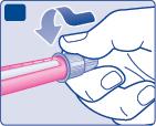 Az injekció beadása után szüksége lesz rá, hogy a tűt biztonságosan vegye le a tollról.