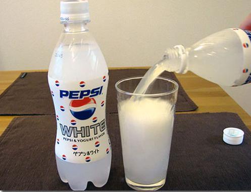Pepsi White a neves amerikai cég legújabb ízesítésű itala.