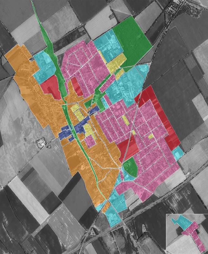 46 POLGÁRDI ELTÉRŐ KARAKTERŰ TELEPÜLÉSRÉSZEK - BELTERÜLET 4 Minden település, így Polgárdi is különböző karakterisztikájú településrészekre bontható, kialakulásának időpontjától és körülményeitől