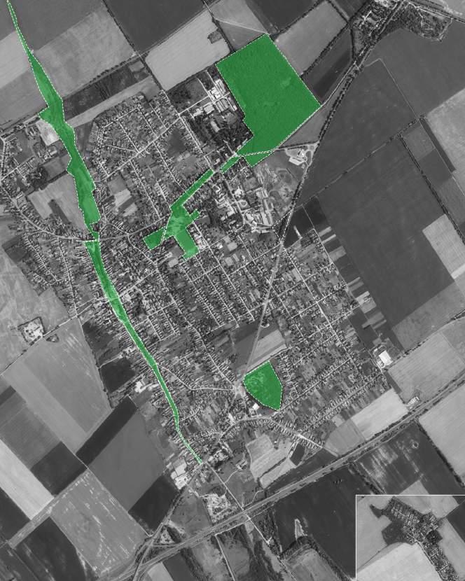 POLGÁRDI 77 BEÉPÍTÉSRE NEM SZÁNT TERÜLETEK Polgárdi zöldfelületei különleges karaktert adnak a városnak.