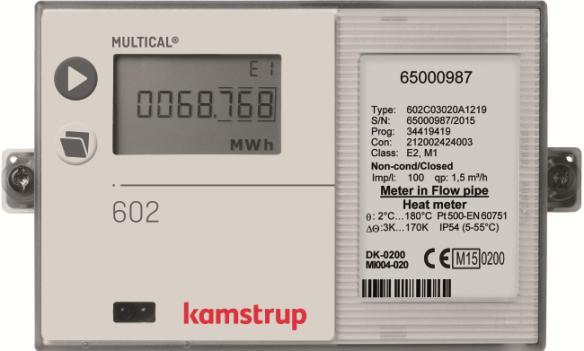 MULTICAL 602 ADATLAP Kommunikációs modulok széles választéka Nagy teljesítményű RádióRouter modul Adatnaplózás Infó kód naplózás Adat visszanyerés tápellátási hiba esetén EN 1434 MID-2004/22/EC