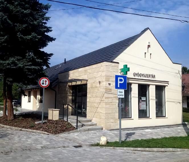 ETYEK 69 A gyógyszertár felújítása minden szempontból példaértékű.