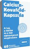 BANO KÁLCIUM-KOVAFÖLD KAPSZULA 60 DB Ajánlott szilícium- és kalciumhiány miatt kialakult hajhullás, töredezett haj, repedezett köröm esetén és a bőr