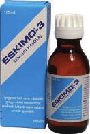 658 Ft ESKIMO-3 HALOLAJ 105 ML A szív- és érrendszert, a bőrt érintő problémák kezelésére, megelőzésére. Kismamáknak kimondottan javasolt. 42,20 Ft/ml 5.538 Ft 4.